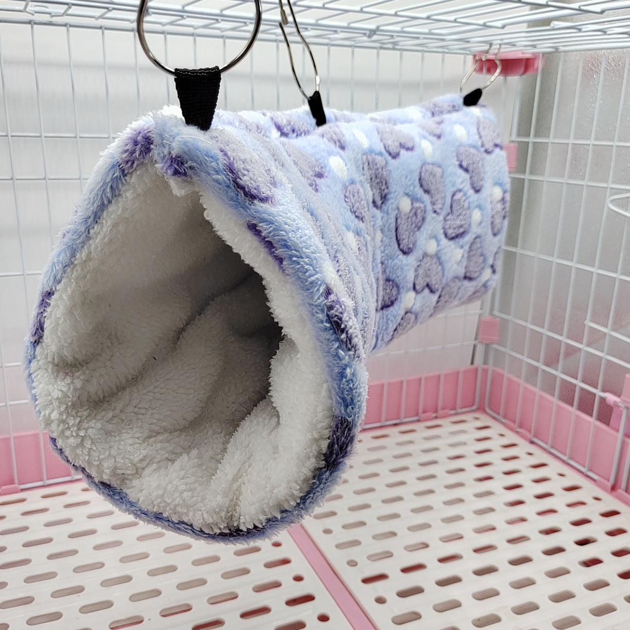 Super Soft Plush Hamster Tunnel Nest