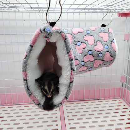 Super Soft Plush Hamster Tunnel Nest
