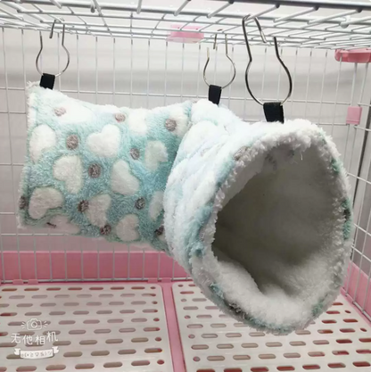 Super Soft Plush Hamster Tunnel Nest