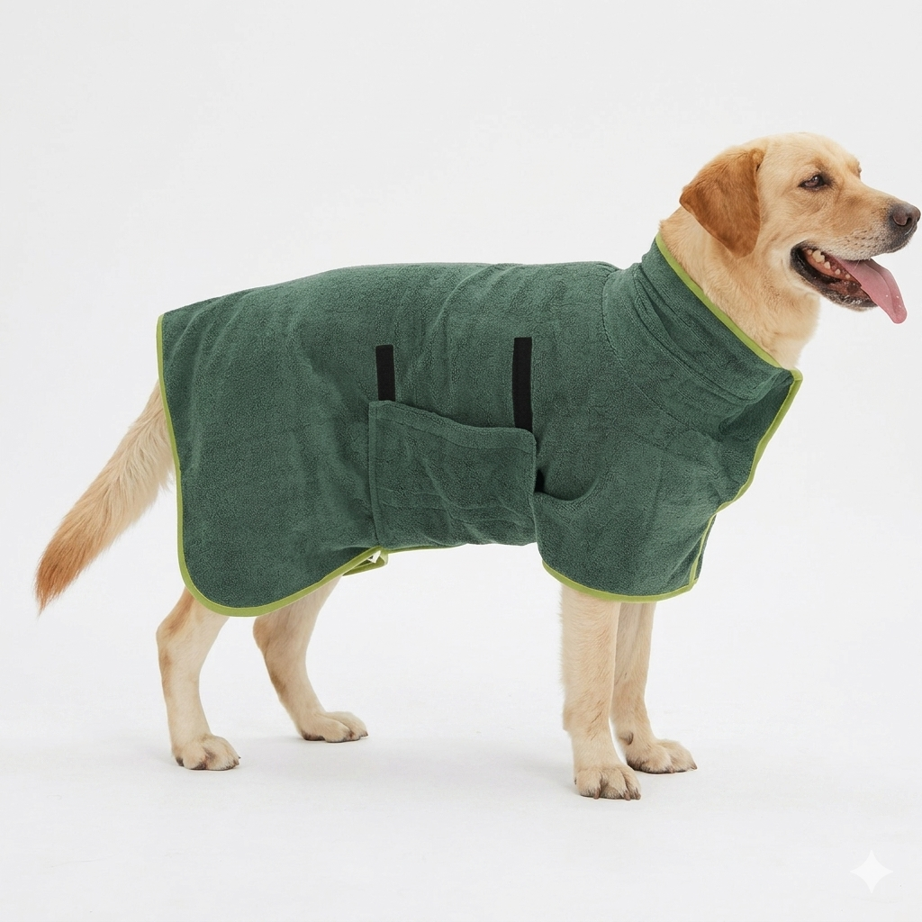 Fast drying pet towel