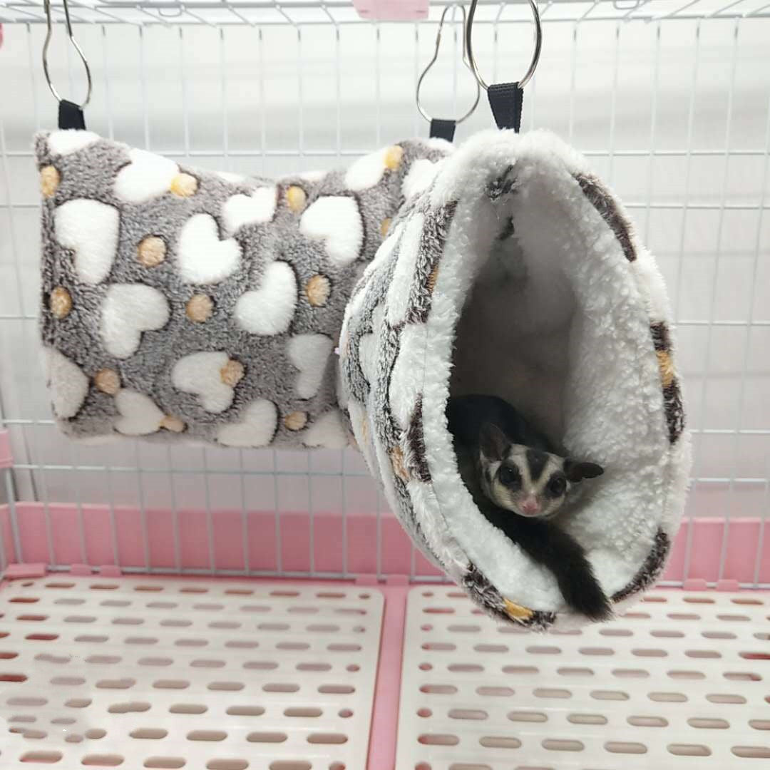 Super Soft Plush Hamster Tunnel Nest