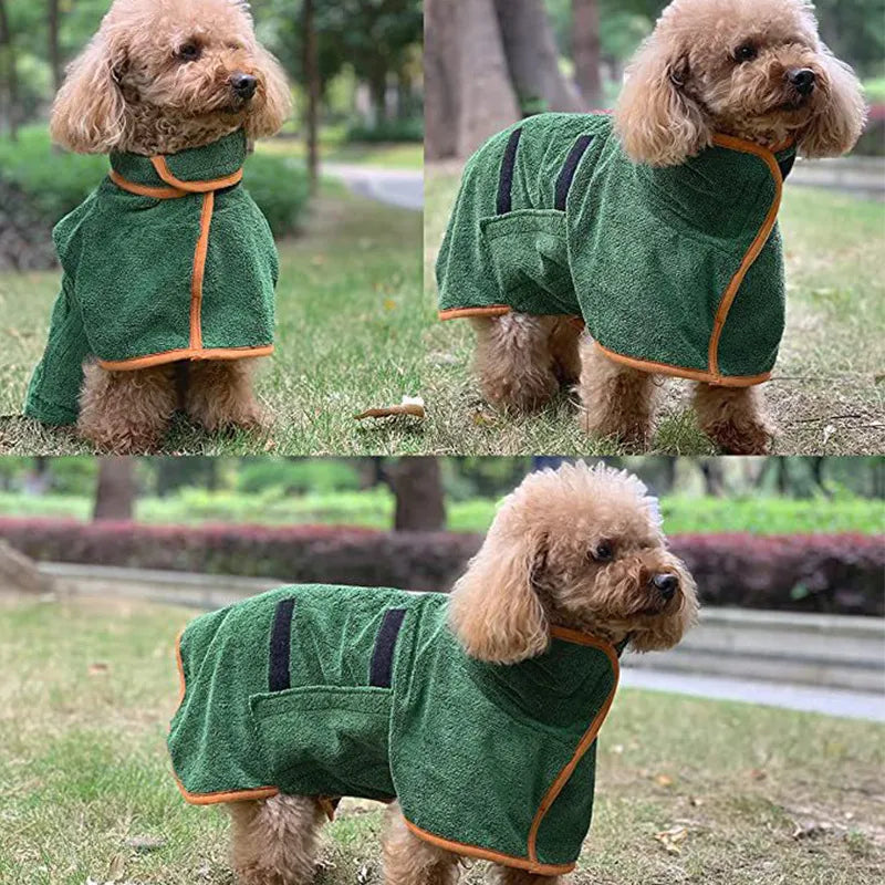 Fast drying pet towel
