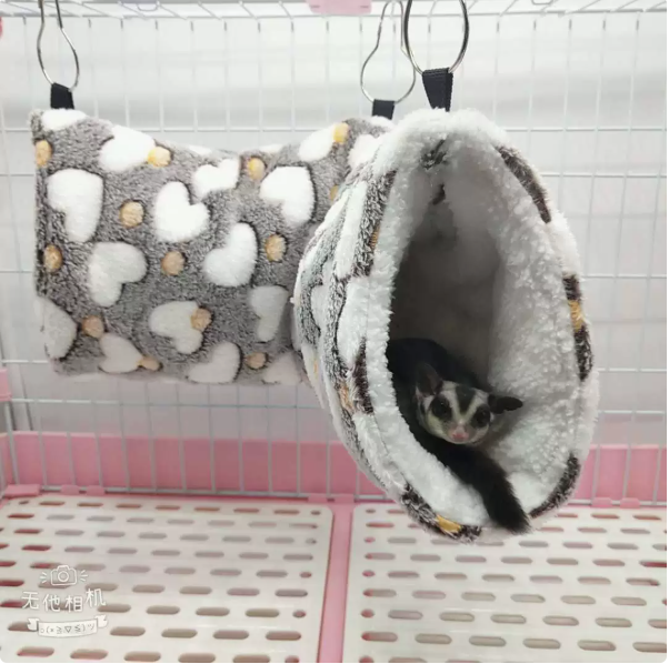 Super Soft Plush Hamster Tunnel Nest