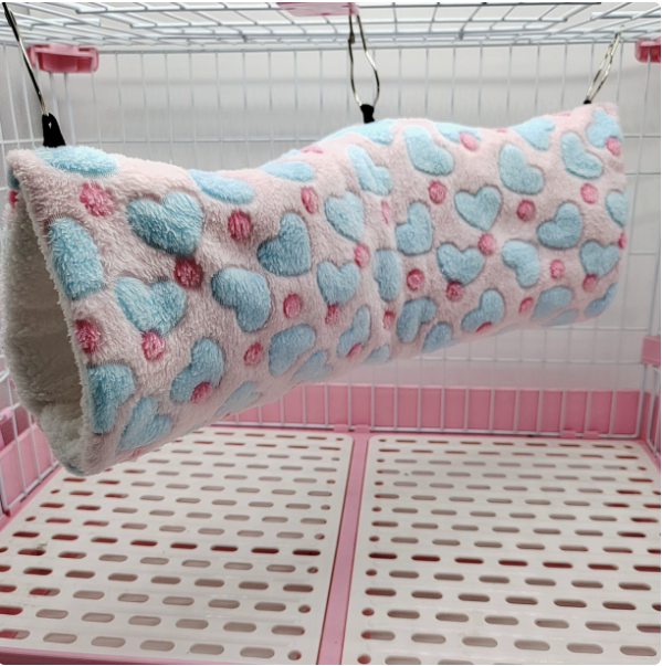 Super Soft Plush Hamster Tunnel Nest