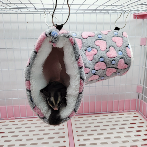 Super Soft Plush Hamster Tunnel Nest