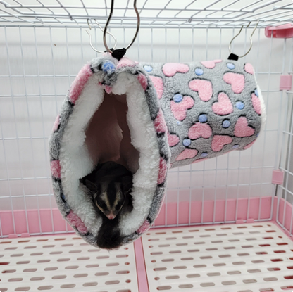 Super Soft Plush Hamster Tunnel Nest