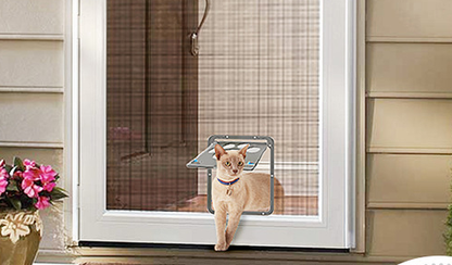 Pet Door with Scratch-Resistant Design - Perfect for all dogs